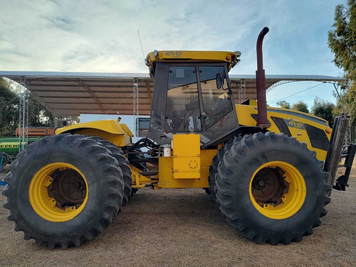 Tractor Pauny 580 Evo, exgraebner - Image 2