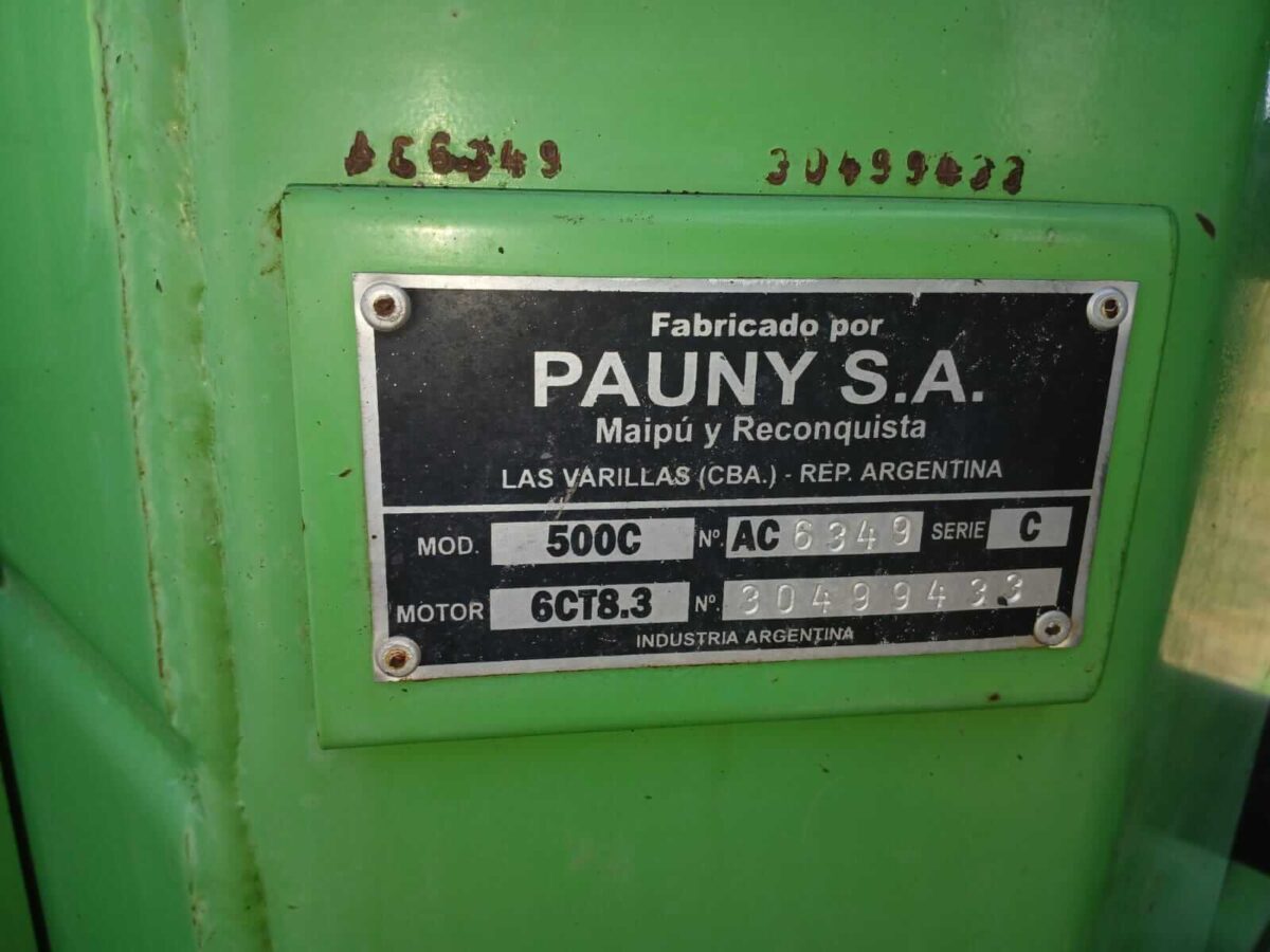 Pauny 500 2003 Con 9800 Hs, Vigia, Aire, Rodado Dual - Image 8