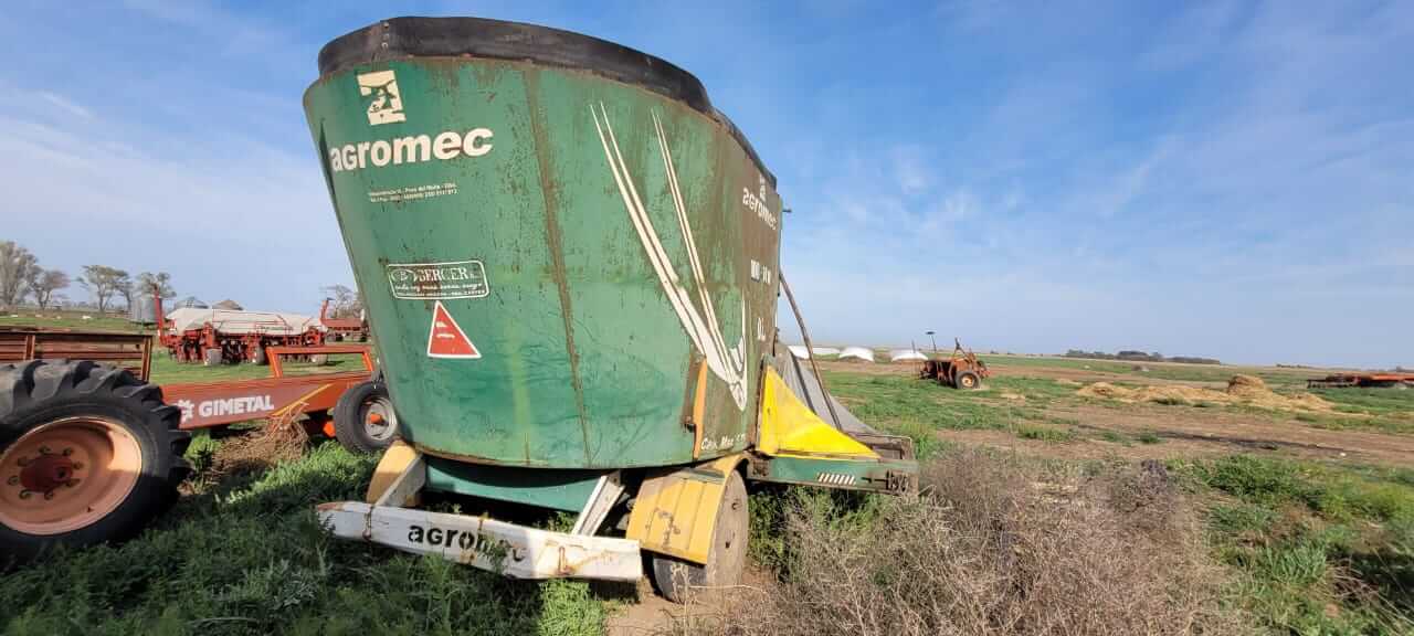 Mixer Agromec 14 M3, año 2016, Balanza Hook_ Ex Diez - Image 4