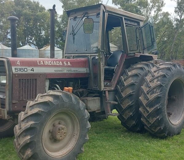 Tractor Massey Ferguson 5160-4 Doble Traccion, Dual Y Vigía
