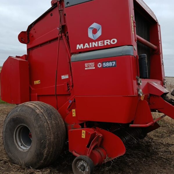 Rotoenfardadora Mainero 5887 2021 - Monitor y Atador de RED