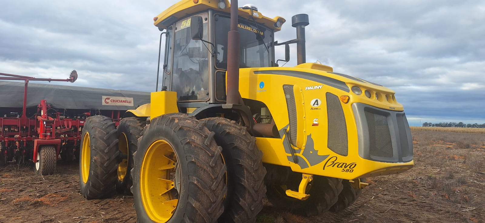 Tractor Pauny 580 Bravo con 6.800 Hs - Dual 18.4x38 - Vigia - Image 16