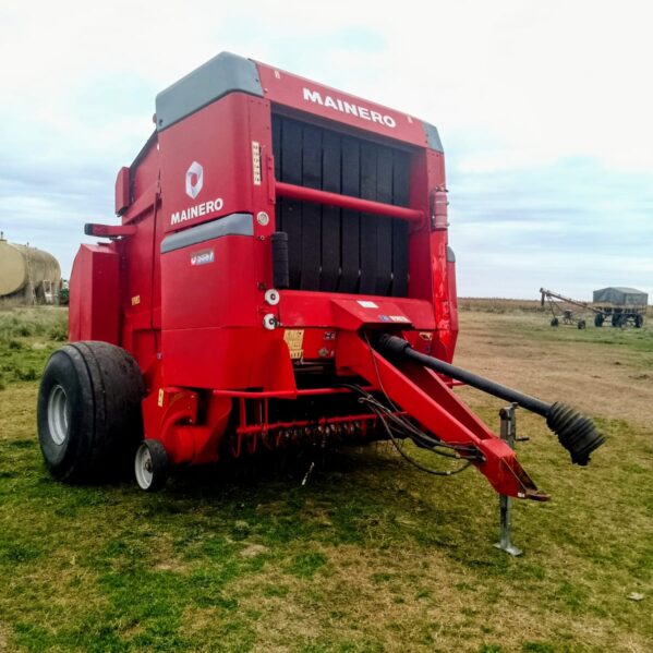 Rotoenfardadora Mainero 5887 - Alta Flotación - Doble Atador de red