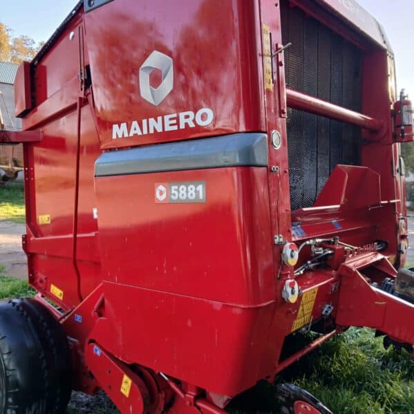 Rotoenfardadora Mainero 5881 año 2017, con Monitor y 8.000hs
